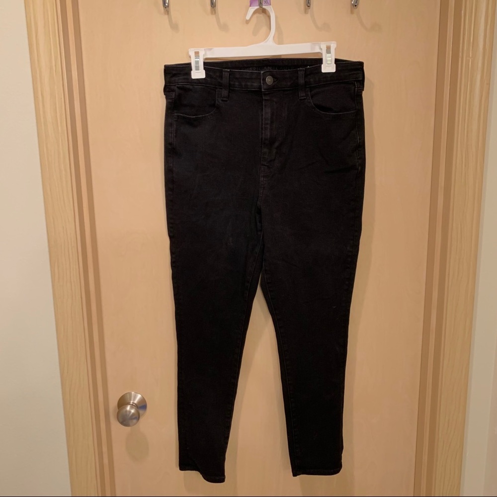 AE Super High Rise Jeggings